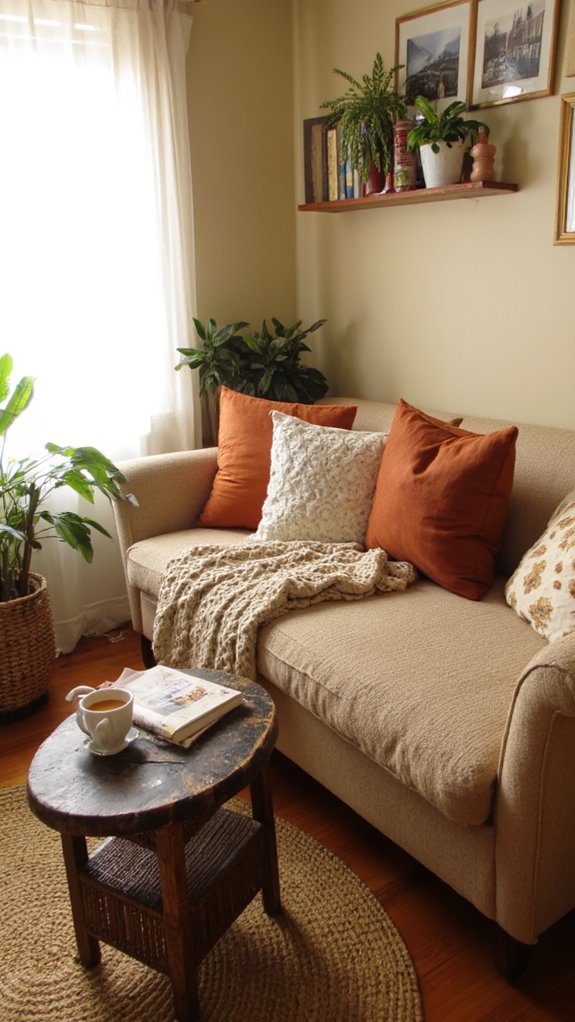 cozy inviting snuggling corners