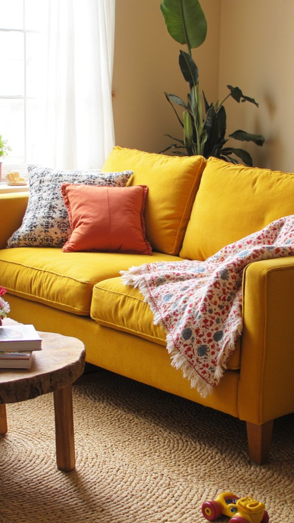 cozy layered blanket aesthetic