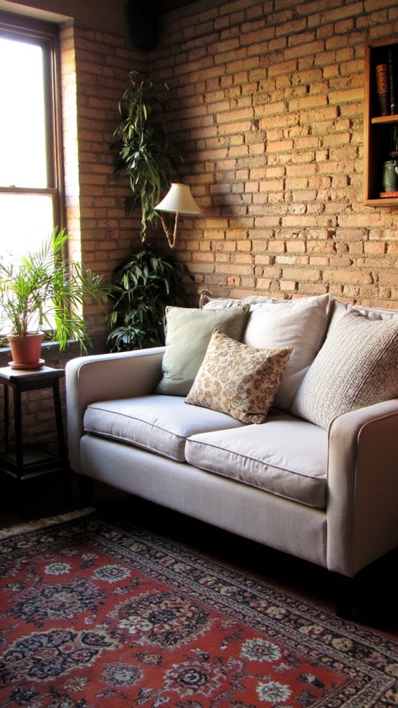 cozy loveseat for small spaces