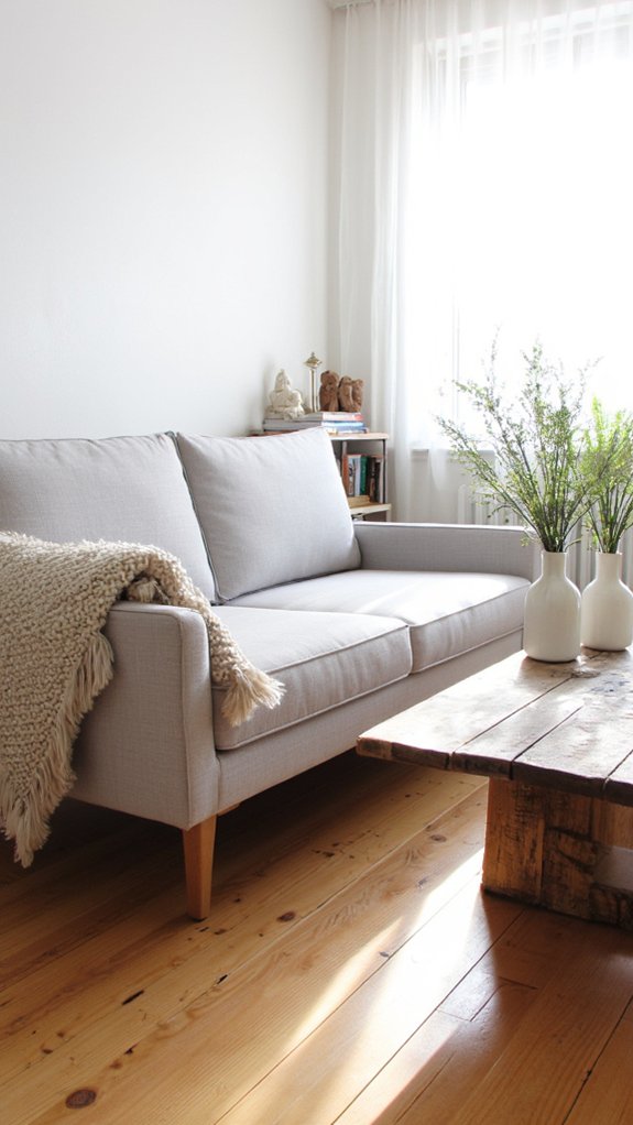 cozy modern scandinavian aesthetics