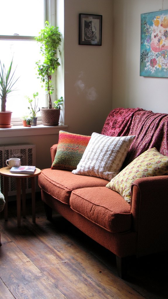 cozy multifunctional loveseat retreat