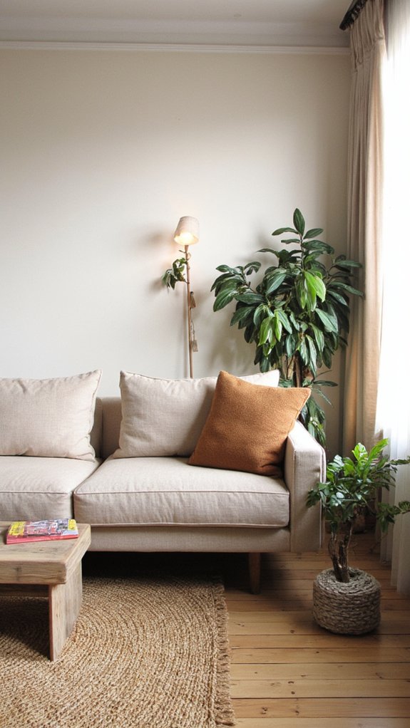 cozy natural minimalist design