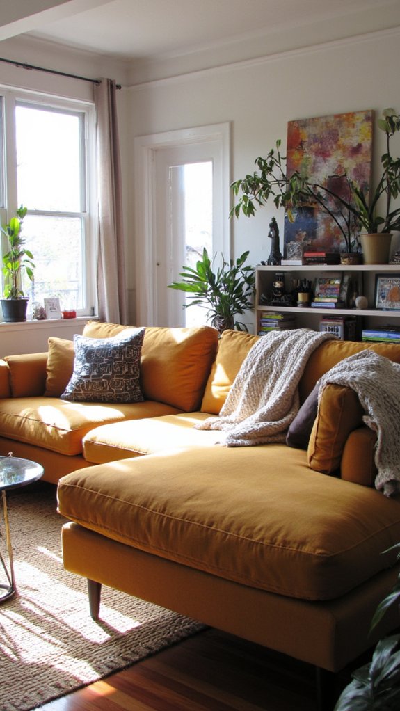 cozy open concept living