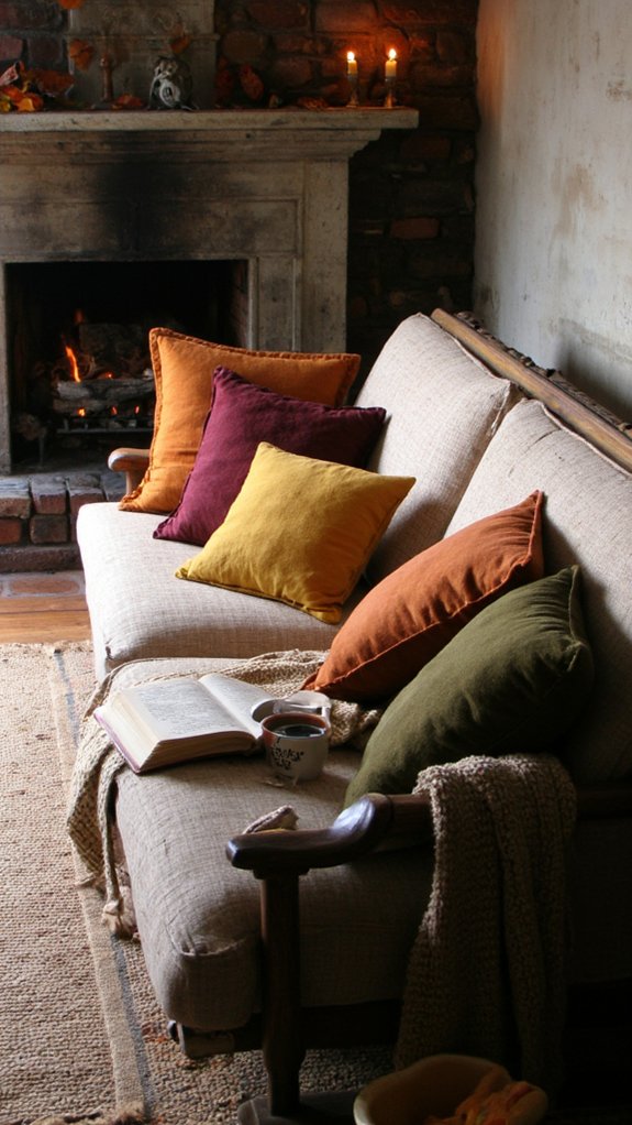 cozy rustic autumn decor