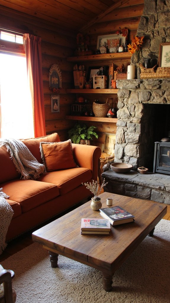 cozy rustic cabin retreat