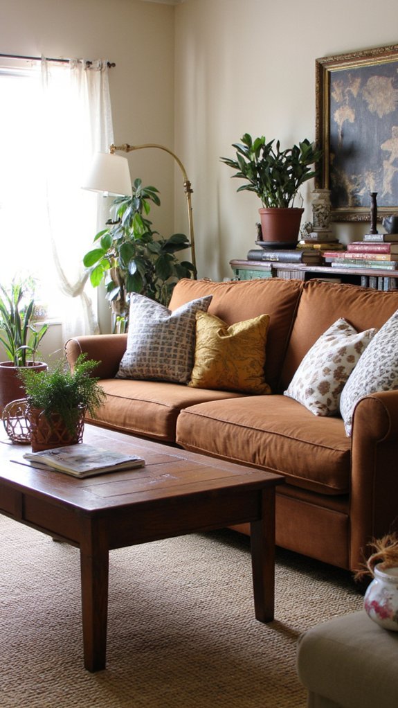 cozy sophisticated transitional design