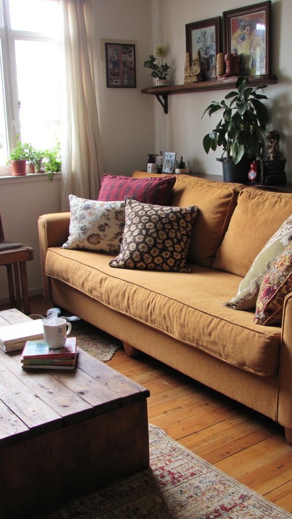 cozy stylish corner seating