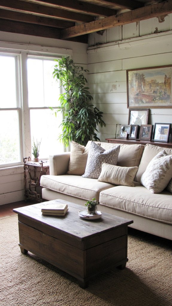 cozy stylish farmhouse aesthetic