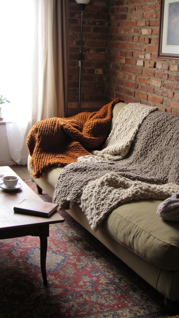 cozy throws for warmth