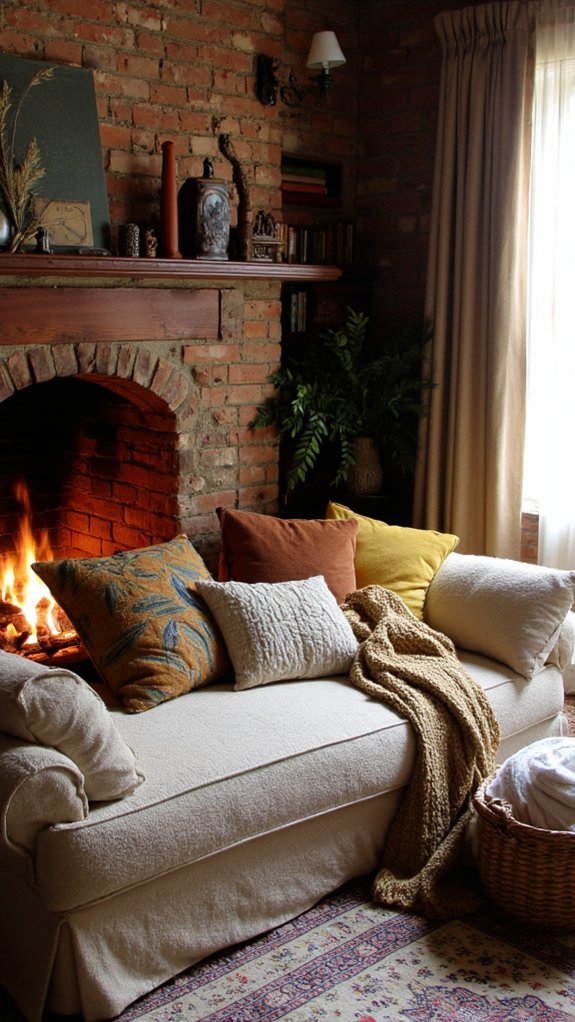 cozy versatile plush sofa