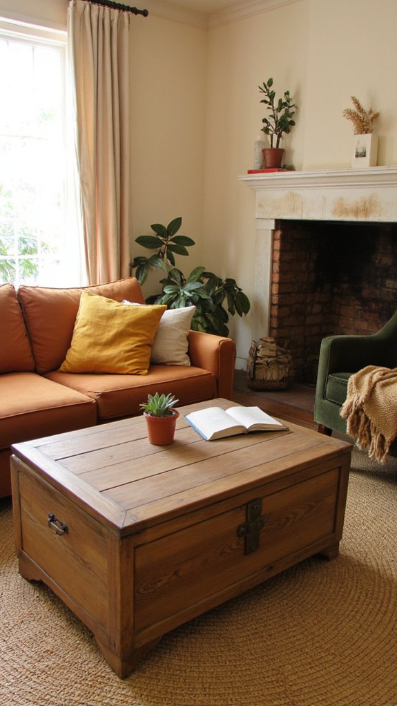 cozy warm earth tones