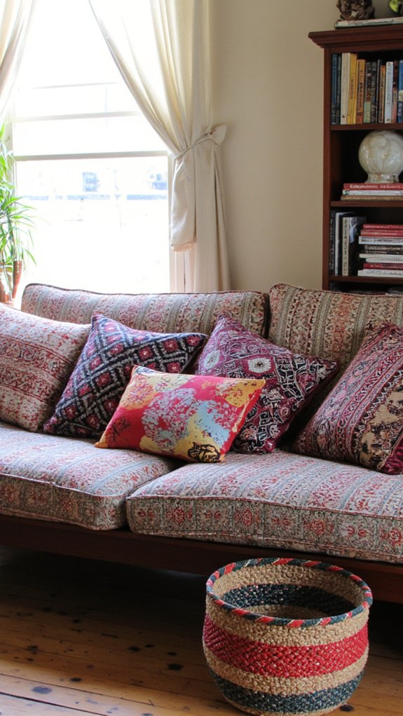 cultural textiles enhance interiors