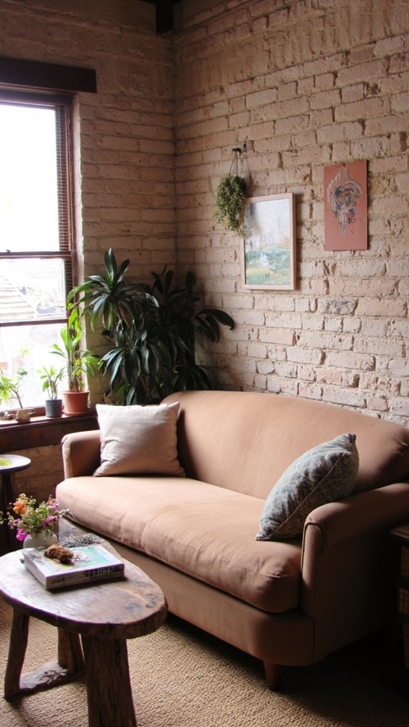 curved sofas enhance cozy spaces