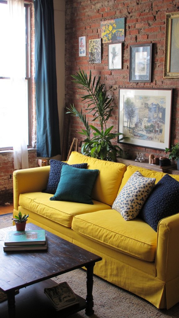 darker accents enhance brightness