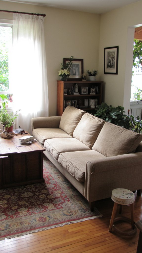 diagonal sofa placement benefits