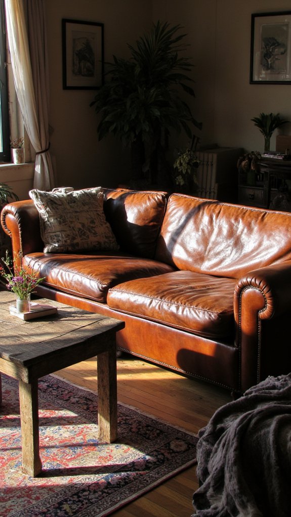 durable stylish leather sofas