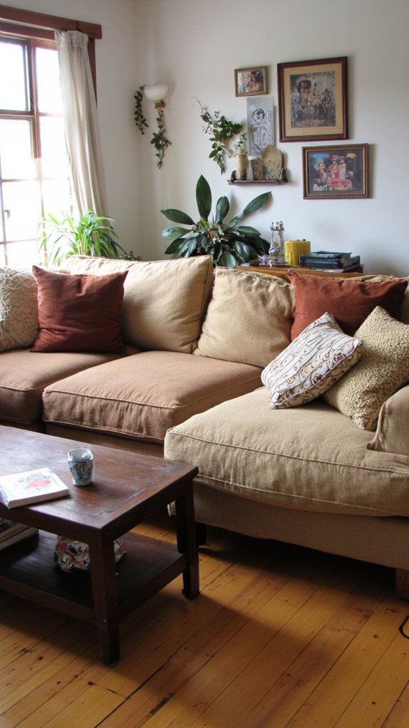 durable washable family sofa