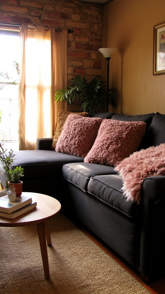 dusty rose enhances elegance