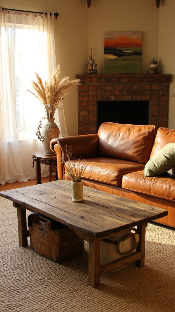 earthy tones neutral accents