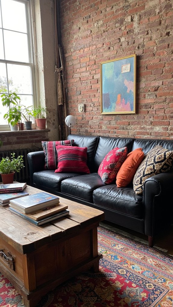 eclectic mix of patterns