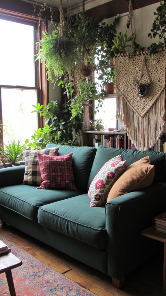 eclectic mix of textures