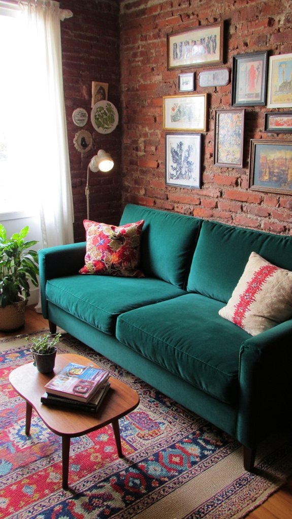 eclectic pattern mixing style