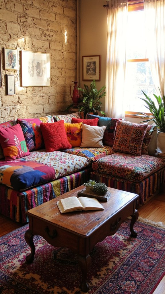 eclectic patterns and textures