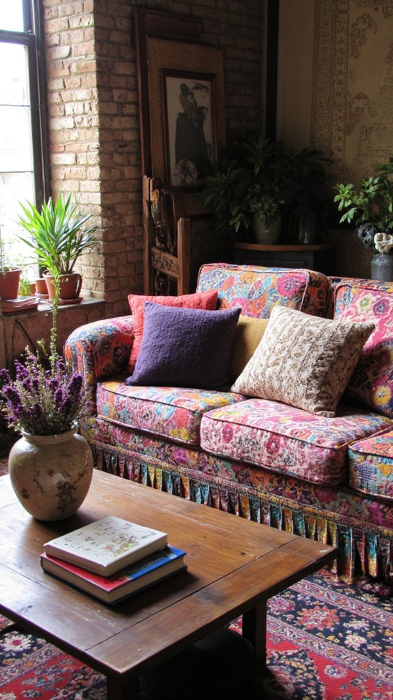 eclectic patterns and textures