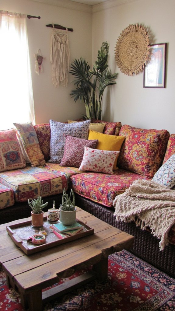 eclectic patterns and textures