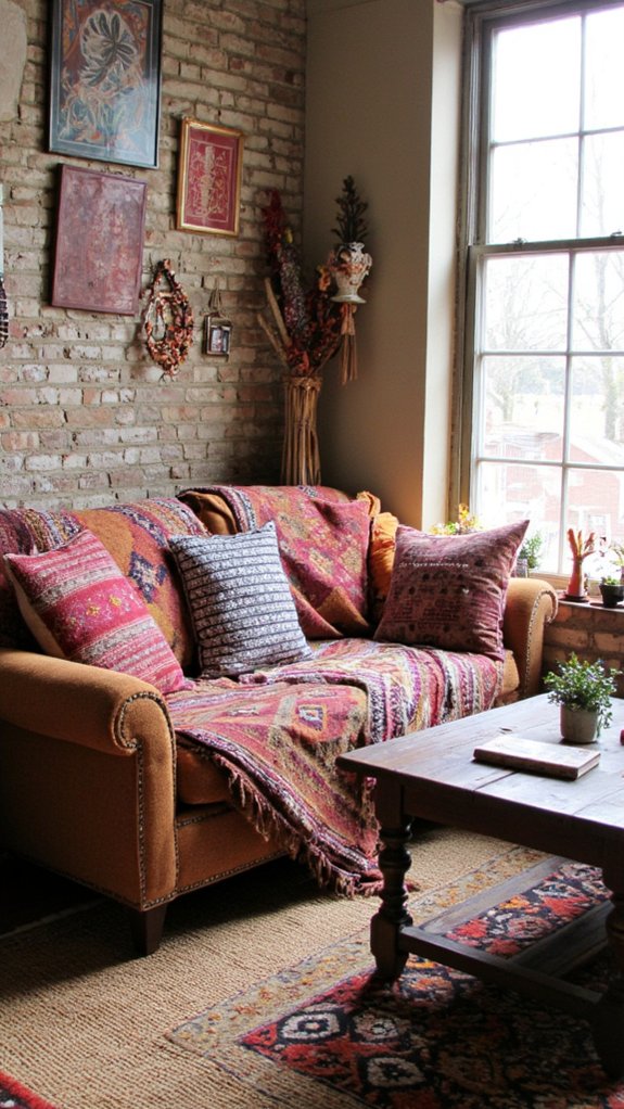 eclectic patterns create personality