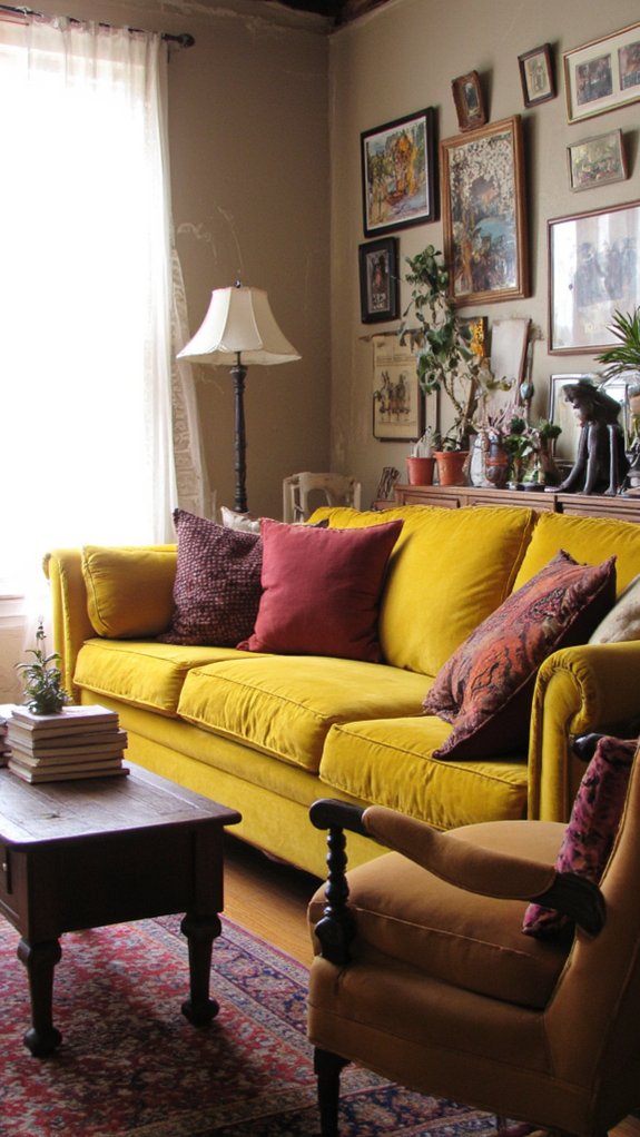 eclectic vintage decor style