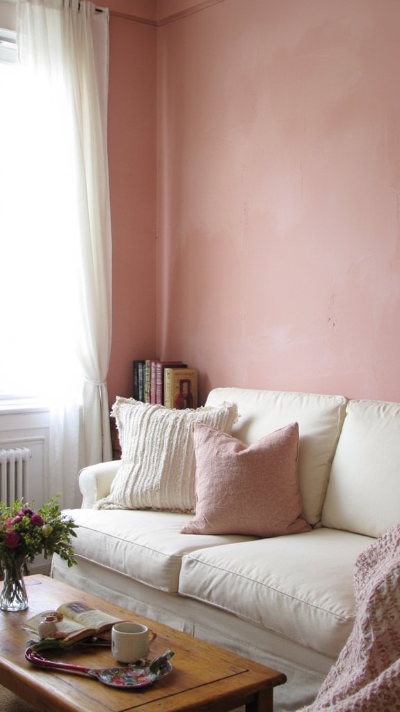 elegant cream sofa ambiance