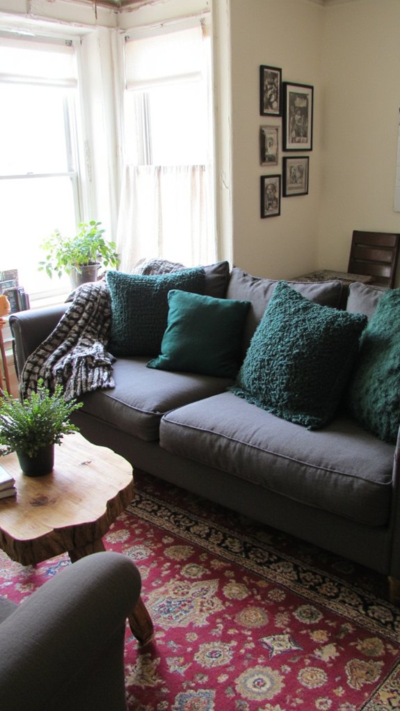 elegant deep forest green