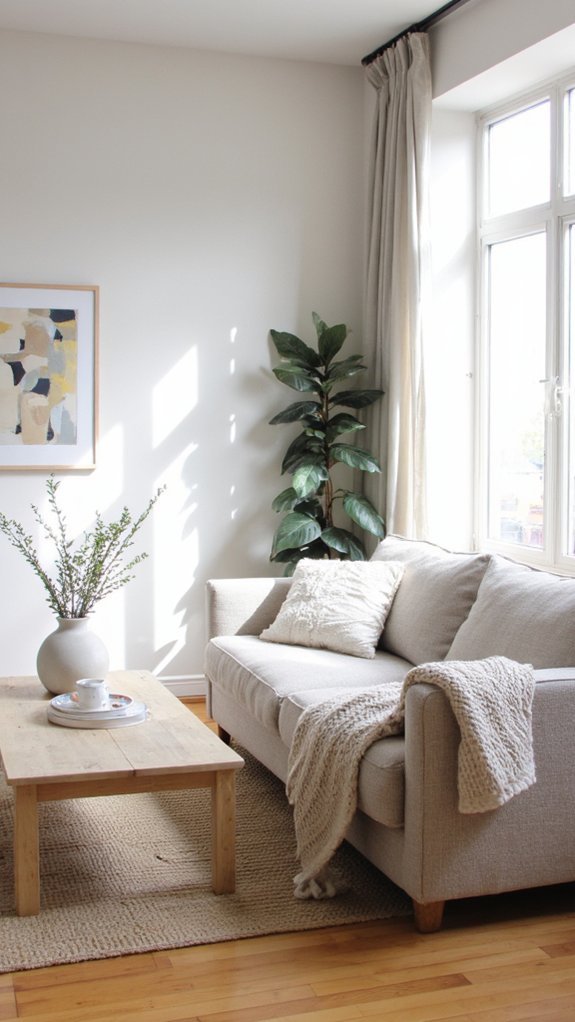 elegant minimalist comfort design