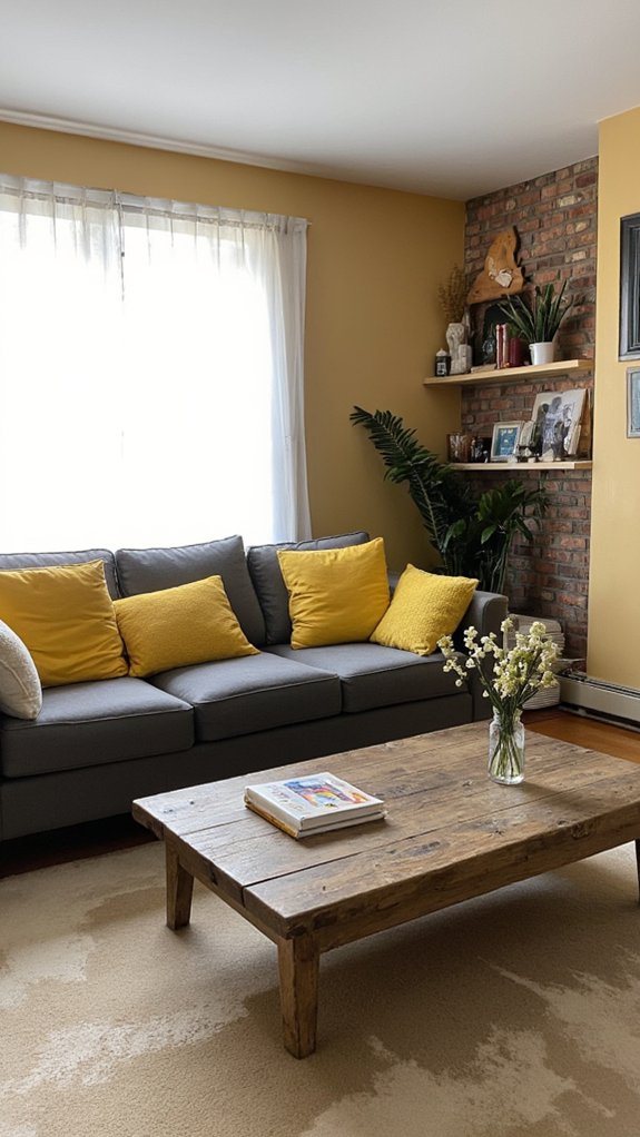 elegant neutral living space