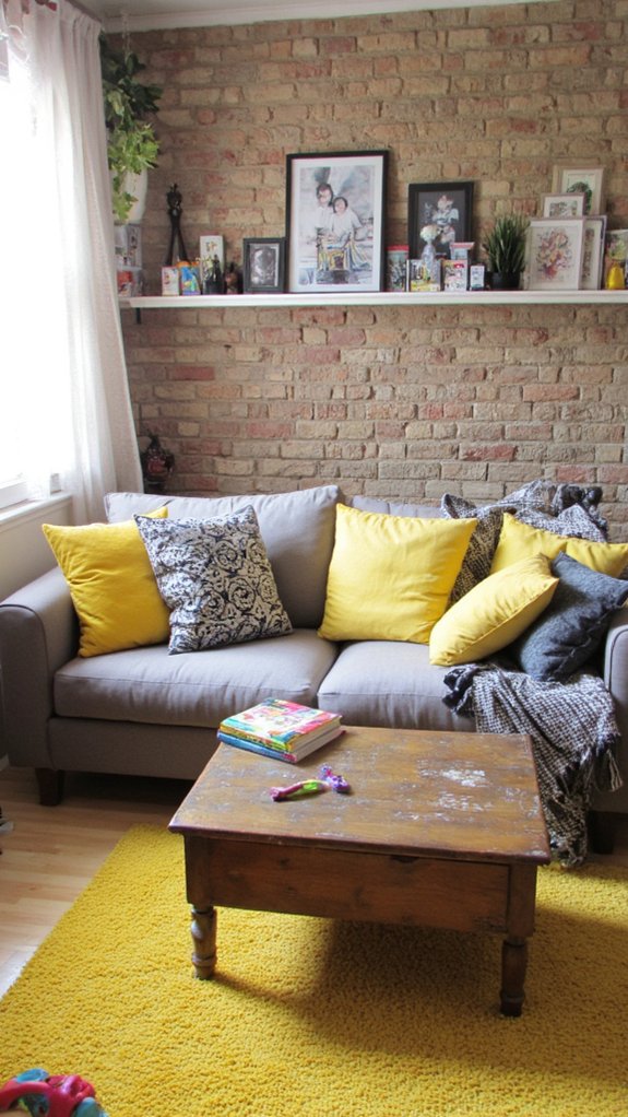 family friendly living room design