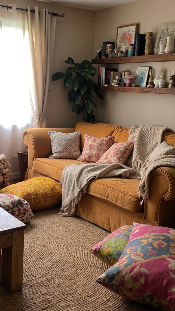 flexible colorful seating options