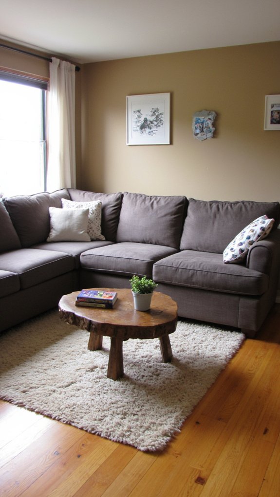 flexible sectional sofa arrangement