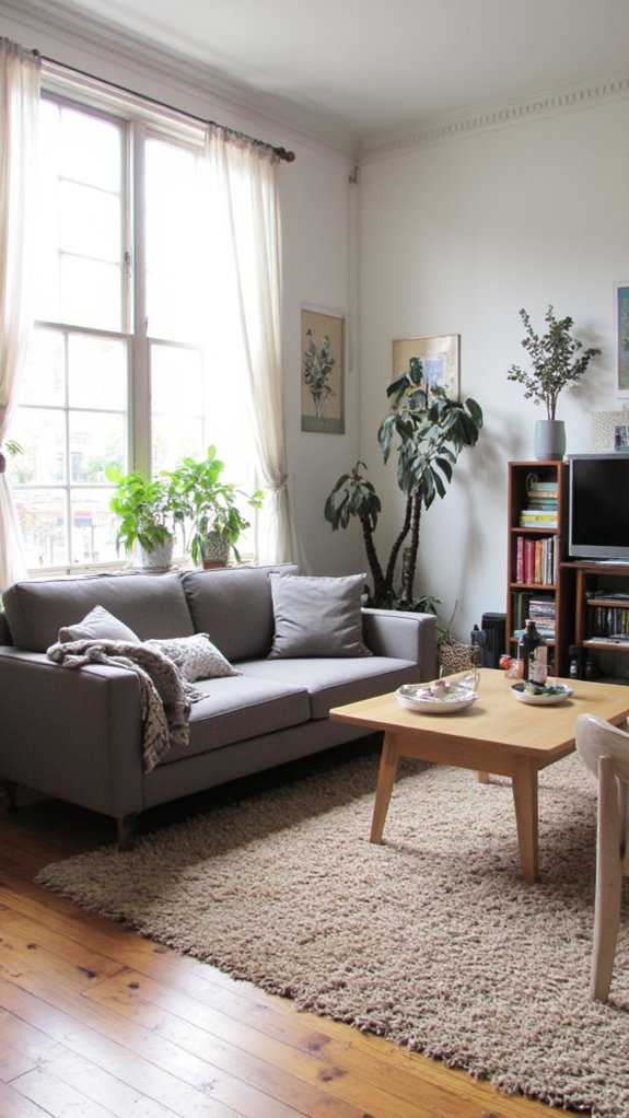 floating sofa arrangement benefits