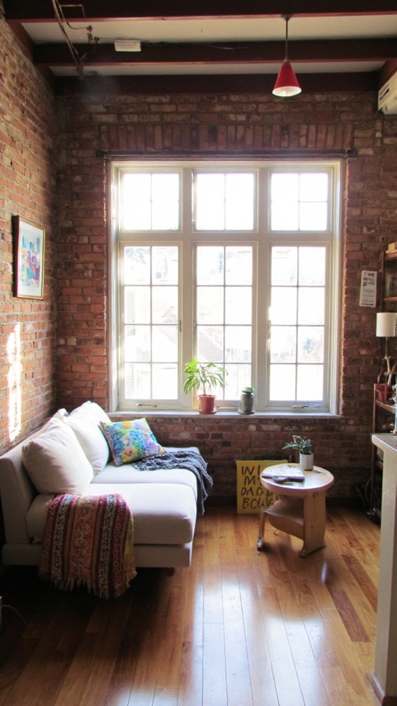 floating sofas enhance space