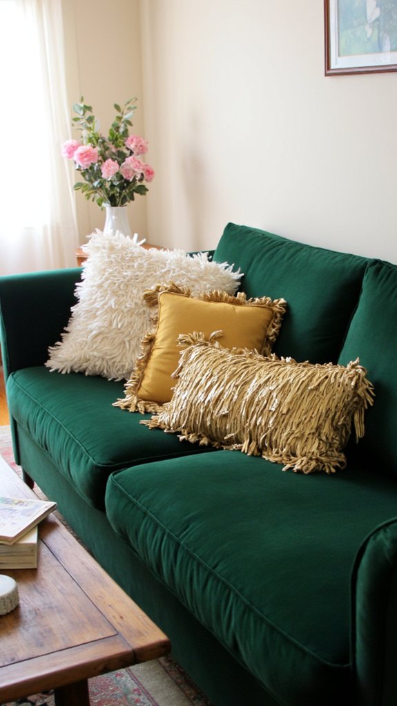 fringe cushions elevate elegance