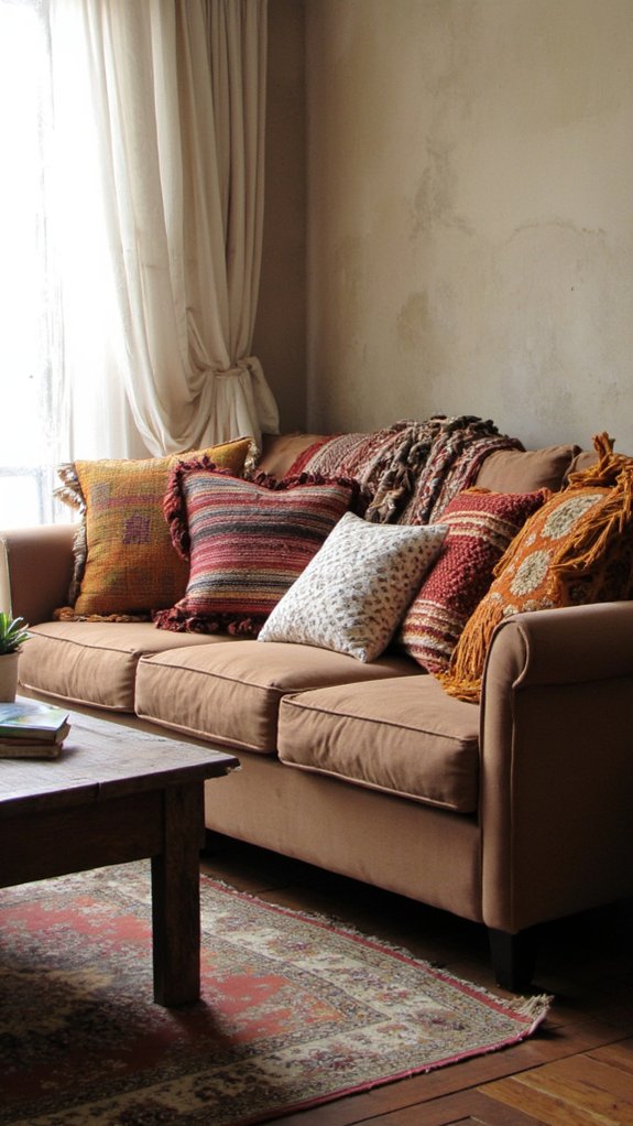 fringe details enhance decor