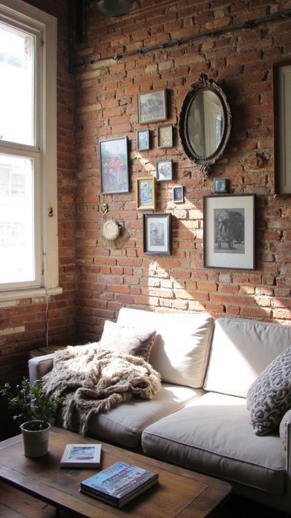 gallery wall with personality