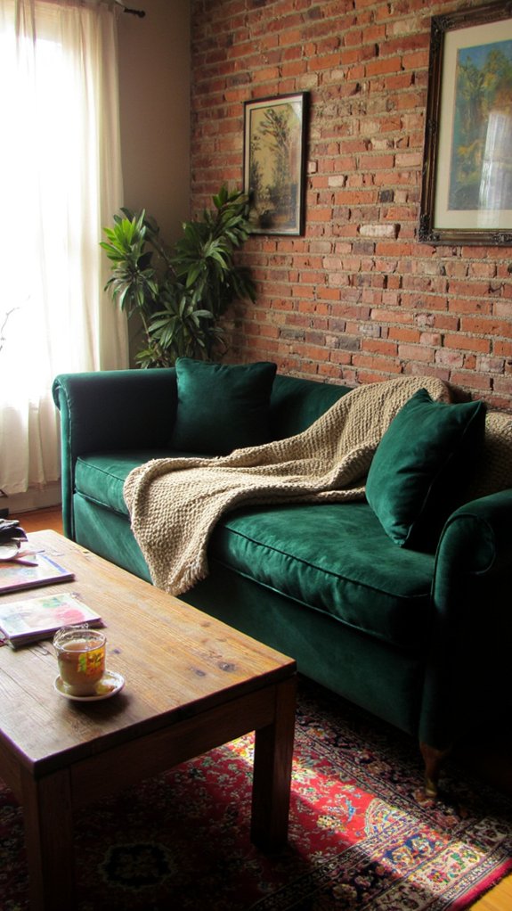 glamorous and stylish lounging