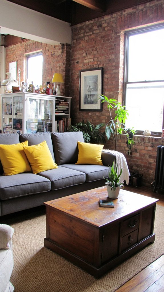 industrial contrast with art