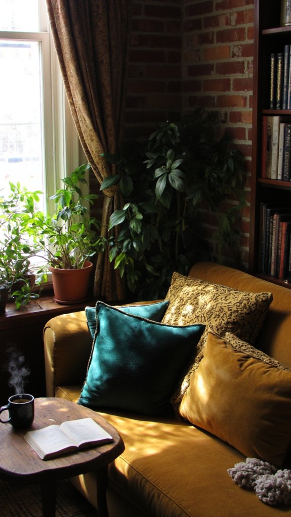 intimate cozy corner nooks