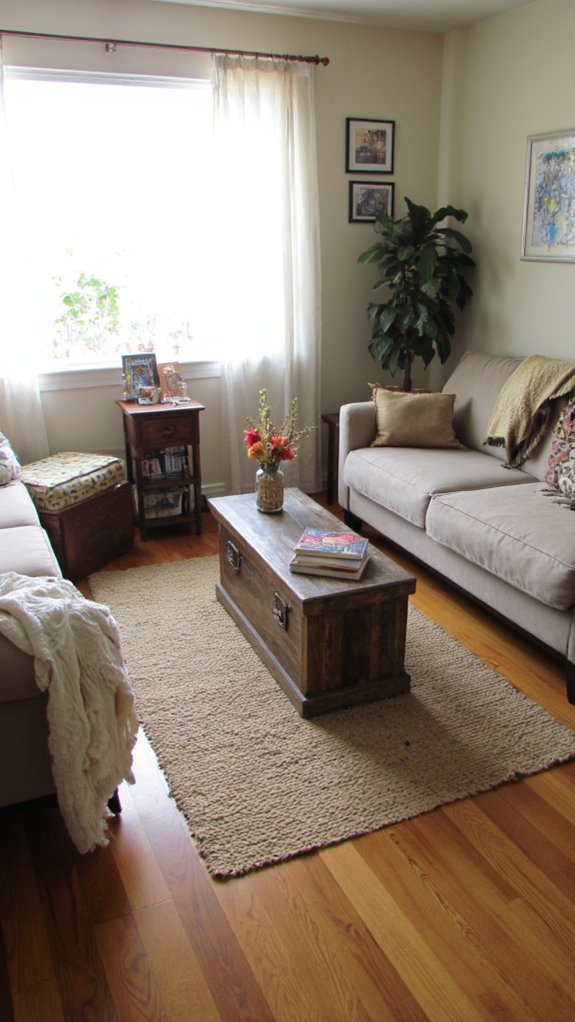 inviting conversation zone setup