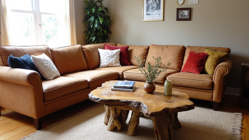 22 Coffee Table Ideas for L-Shape Sofas With Beautiful Proportion l shape sofa coffee tables