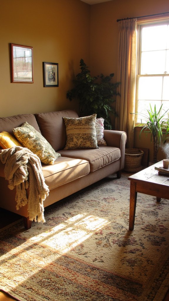 layer rugs for warmth