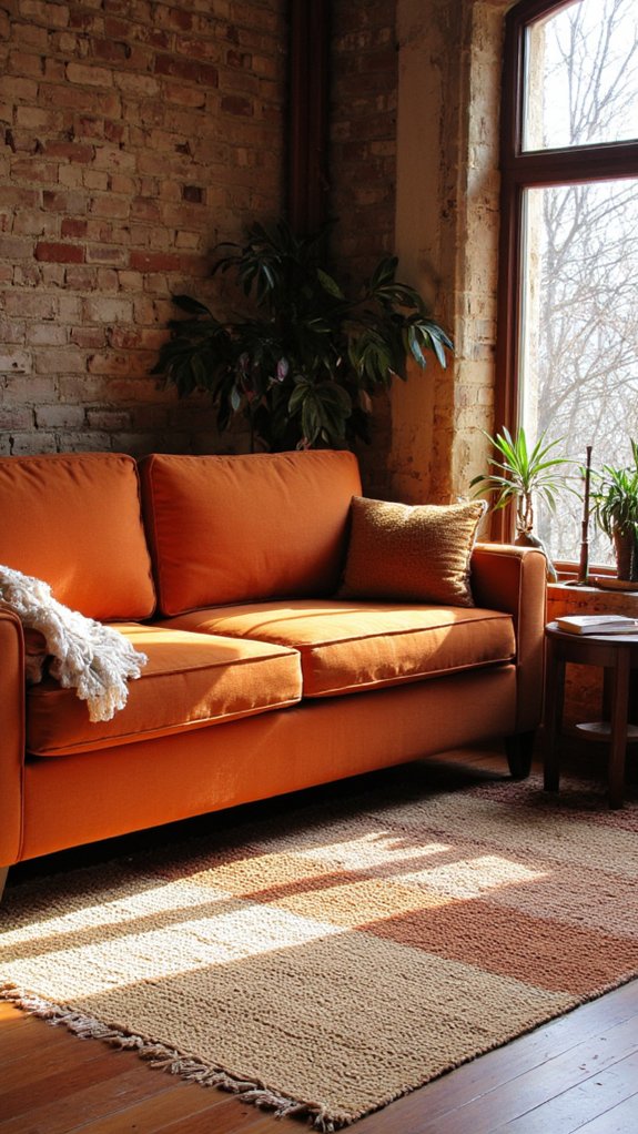 layered soft rugs enhance design